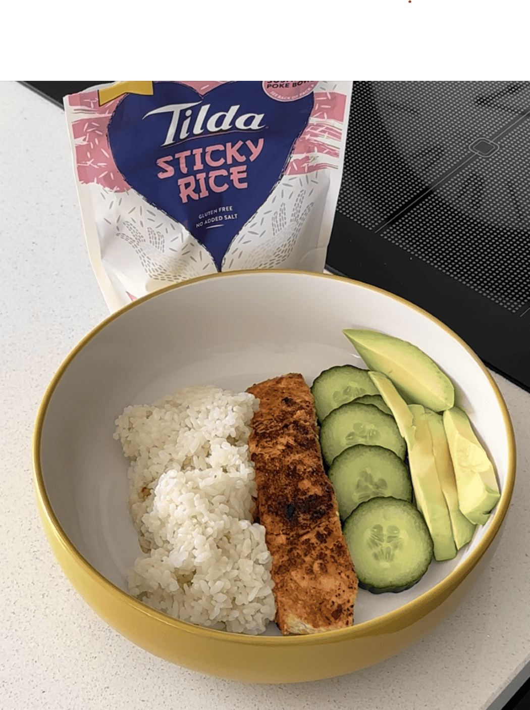 salmon poke bowl